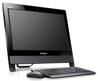 Моноблок Lenovo ThinkCentre Edge 72z 20" HD+ Cel G1610 (2.6)/2Gb/500Gb/IntHDG/DVDRW/W8Pro64dng/WiFi 1600*900/клавиатура/мышь