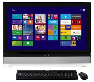 Моноблок MSI AE270G-016RU 27" HD i5 4440s/8Gb/1Tb/GT740M 2Gb/BD/Win8/WiFi/BT/black/250cd/1000:1/Web/клавиатура/мышь