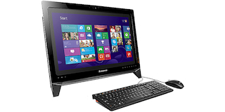 Моноблок Lenovo IdeaCentre B550A2-i54446GS1W8UT 23"/FHD (1920x1080)/touch/Core i5-4440/6GB/1TB+8GB/DVD+/-RW/ATI 8570HD 2GB/Win8/бесп клавиатура+мышь