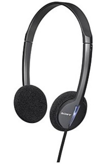 Наушники Sony MDR-210LP 30мм,лёгкое оголовье,универсальный штекер
