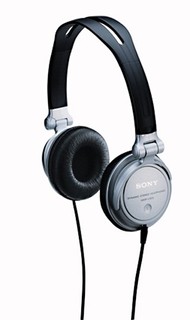 Наушники Sony MDR-V300 мониторные DJ-style,30мм,неодим,позолоченный штекер,металлик