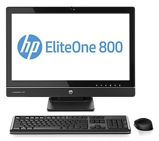 Моноблок HP EliteOne 800 23" IPS i5 4570/4Gb/500Gb 7.2k/DVDRW/MCR/W7Pro64/250cd/1000:1/Web/клавиатура/мышь /USB3.0/DisPort/Lic Win8