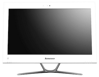 Моноблок Lenovo C440 21.5" FHD P G2030/4Gb/500Gb/DVDRW/W8SL64/WiFi/white 1920*1080/Web/клавиатура/мышь /белый