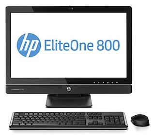 Моноблок HP EliteOne 800 23" IPS i7 4770S/4Gb/1Tb 7.2k/SSD 8Gb/DVDRW/MCR/W7Pro64/WiFi/250cd/1000:1/Web/клавиатура/мышь /USB3.0/DisPort/Lic Win8