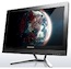Моноблок Lenovo C260 19.5" HD Cel J2850/4Gb/500Gb/DVDRW/DOS/WiFi/black/Web/клавиатура /черный
