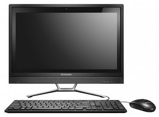 Моноблок Lenovo C460 21.5" FHD i5 4570T/6Gb/1Tb/GF800M 2Gb/DVDRW/W8.1 64/WiFi/black/Web/клавиатура /черный
