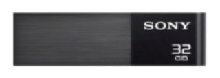 Флеш диск Sony USB2.0 32Gb Microvault W USM32W USB2.0 черный