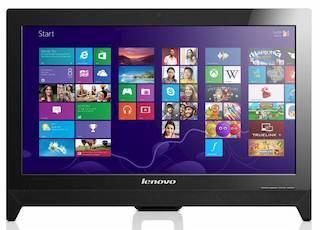 Моноблок Lenovo C260 19.5" HD P J2900/4Gb/500Gb/DVDRW/W8.1 64/WiFi/black/Web/клавиатура /черный