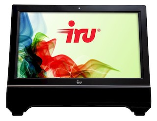 Моноблок iRU 309 21.5" HD Cel G1610/4Gb/500Gb/IntHDG/DVDRW/MCR/AV/DOS/WiFi/black/Web/клавиатура/мышь