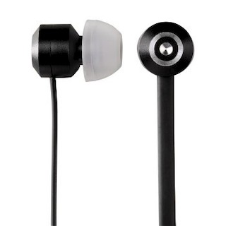 Гарнитура Hama iMetal вкладыши (3 пары накладок S/M/L) 3.5mmJack плоский кабель черный (H-115980)