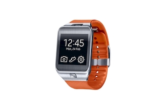 Браслет Samsung Galaxy Gear 2 SM-R380 оранжевый в виде наручных часов (SM-R3800MOASER)