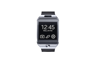 Браслет Samsung Galaxy Gear 2 SM-R380 черный в виде наручных часов (SM-R3800VSASER)