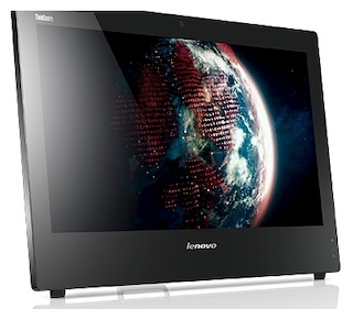 Моноблок Lenovo ThinkCentre Edge 93z 21.5" FHD i5 4430S/4Gb/500Gb 7.2k/DVDRW/MCR/W7Pro64 1920*1080/Web/клавиатура/мышь