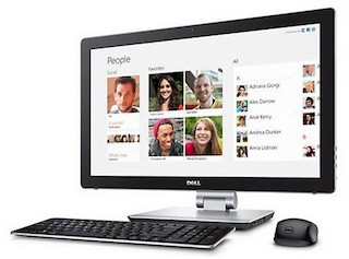 Моноблок Dell Inspiron One 2350 23" FHD Touch i5 4200M (3.1)/8Gb/1Tb/SSD 32Gb/HD8690A 2Gb/W8.1SL64/BT 1920*1080 /Wifi/бесп клавиатура/бесп мышь/Cam