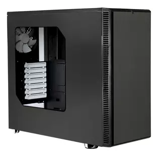 Корпус Fractal Design Define R4 Black Winwow черный w/o PSU ATX SECC 2*140mm fan 2*USB2.0 2*USB3.0 audio front door screwless bott PSU