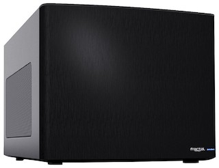 Корпус Fractal Design Node 304 черный w/o PSU MiniITX SECC 3*fan 2*USB3.0 audio bott PSU