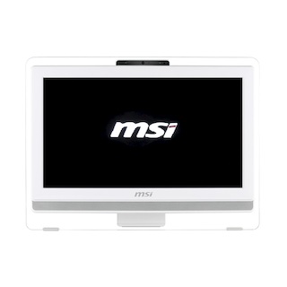 Моноблок MSI AE201-042RU 19.5" HD Touch i3 4150/4Gb/500Gb/IntHDG/DVDRW/DOS/WiFi/white/250cd/1000:1 1600*900/Web/клавиатура/мышь
